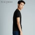 Hòa bình Bird Nam Ngắn Tay Áo T-Shirt Vòng Cổ In Bông Bên Trong Xu Hướng Mùa Hè Mới B1DA42308