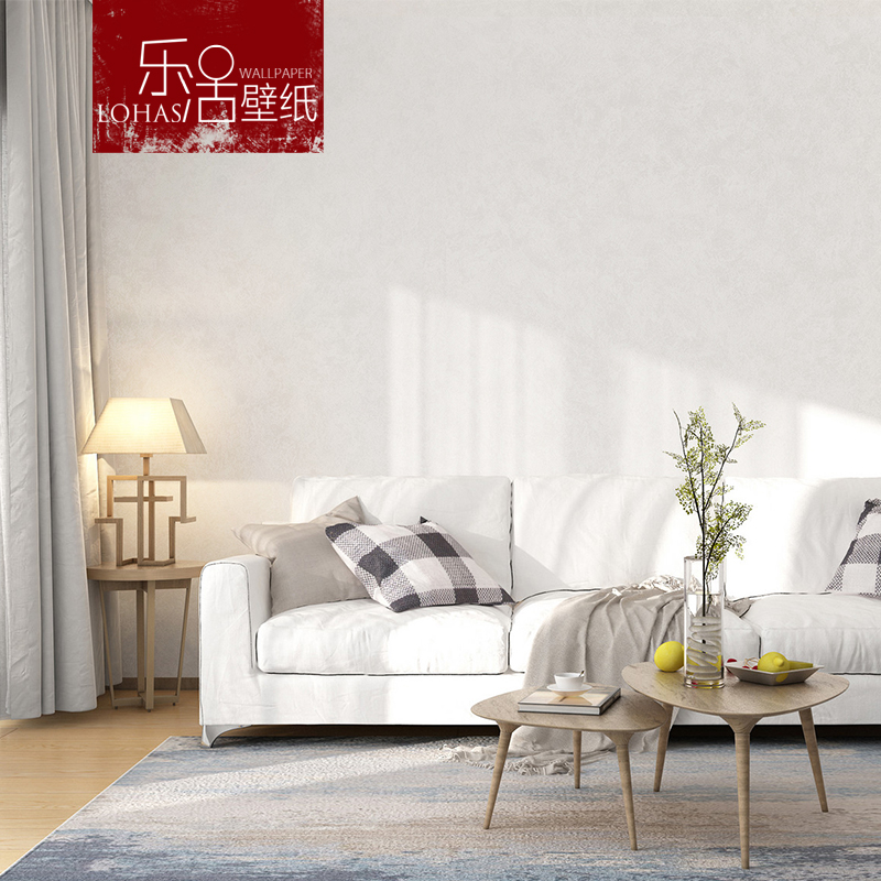 Pure Color Vegan Color White Wallpaper Ins Wind Nordic Pure White Bedroom Living Room Background Clothing Shop Wallpaper Advanced Sensation