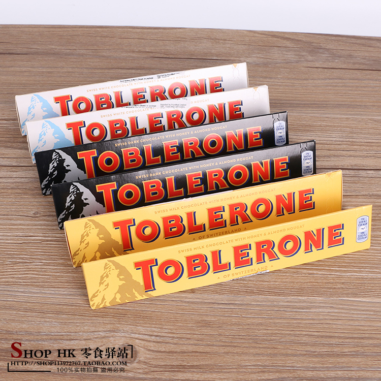 Swiss Import Triangle Toblerone Milk Chocolate Dark Chocolate 100g Chocolate