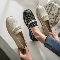 Big Code Women Shoes 2022 Small Leather Shoes Women Ingléen Style 100 Hitch Retro Little Mary Wind Single Shoes Low Heel Lefu Shoes 41 1 43