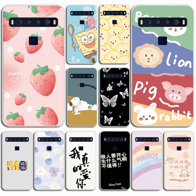 Suitable for Tcl 10L Mobile Phone Case, Tcl 10Lite Protective Cover, Full-Edge Silicone Anti-Fall Soft Case, Painted Matte Soft Case for Men and Women, Silicone Shell Suitable for Tcl 10L Mobile Phone Case, Tcl 10Lite Protective Cover, Full-Edge Silicone Anti-Fall Soft Case, Painted Matte Soft Case for Men and Women, Silicone Shell