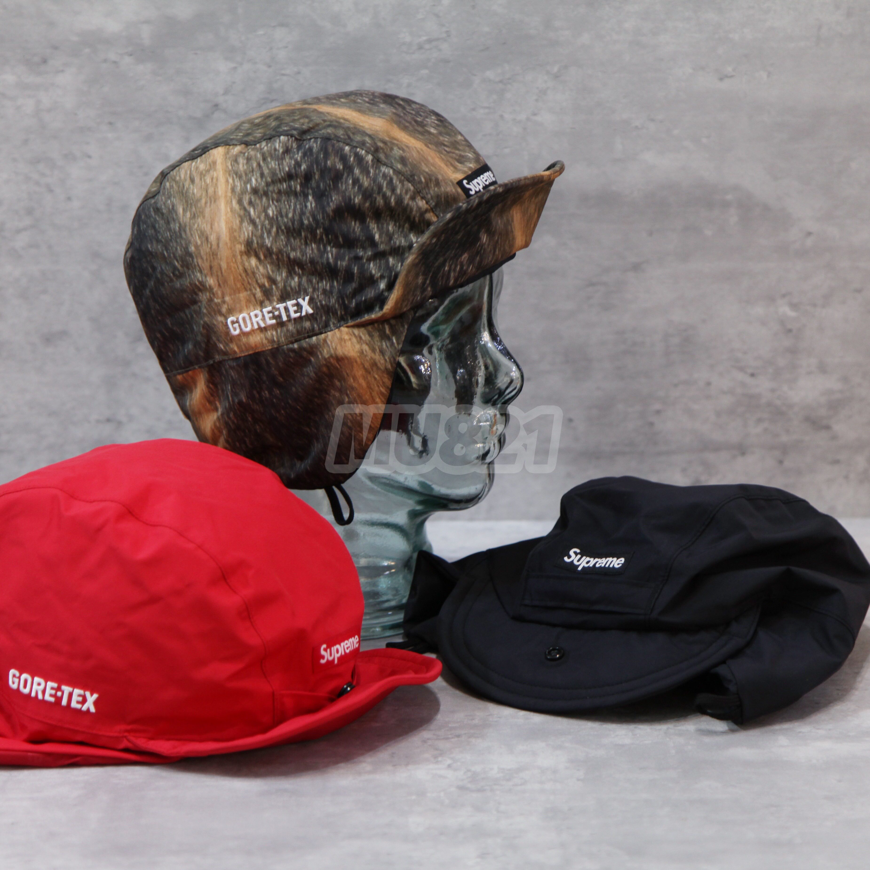 MU821現貨 FW24 SUPREME Earflap Cap防風保暖遮耳雷鋒帽騎行小帽