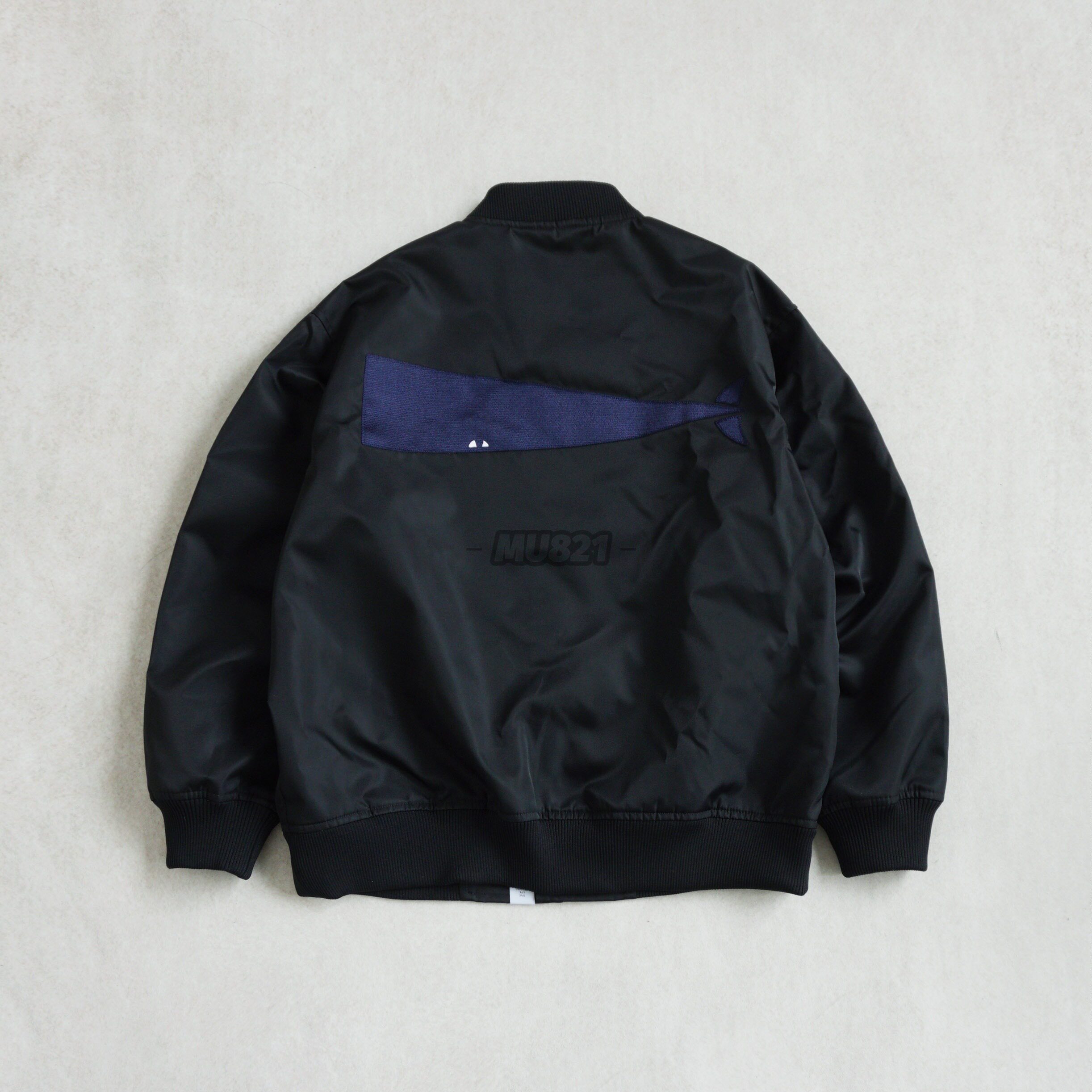 MU821现货DESCENDANT ECHO SATIN JACKET尼龙大鲸鱼棒球夹克26ss评价