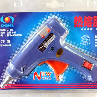 DIY hand tool glue stick gun Heli 20W hot melt glue gun to send glue strips 5 pieces