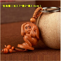 Обезьяна зодиака (3,7*ширина 2*высота 3,4 см)