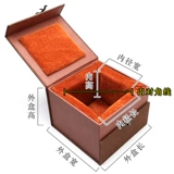 Фарфоровая антикварная медная печать из грецкого ореха из нефрита, курильница для благовоний, подарок на день рождения