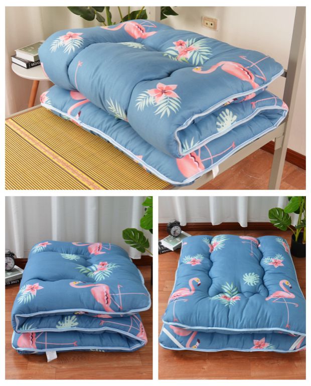 Nệm gấp chống ẩm dày là nệm giường 0,9 đơn 1,2 m 90cm ký túc xá đại học - Nệm nệm 1m4