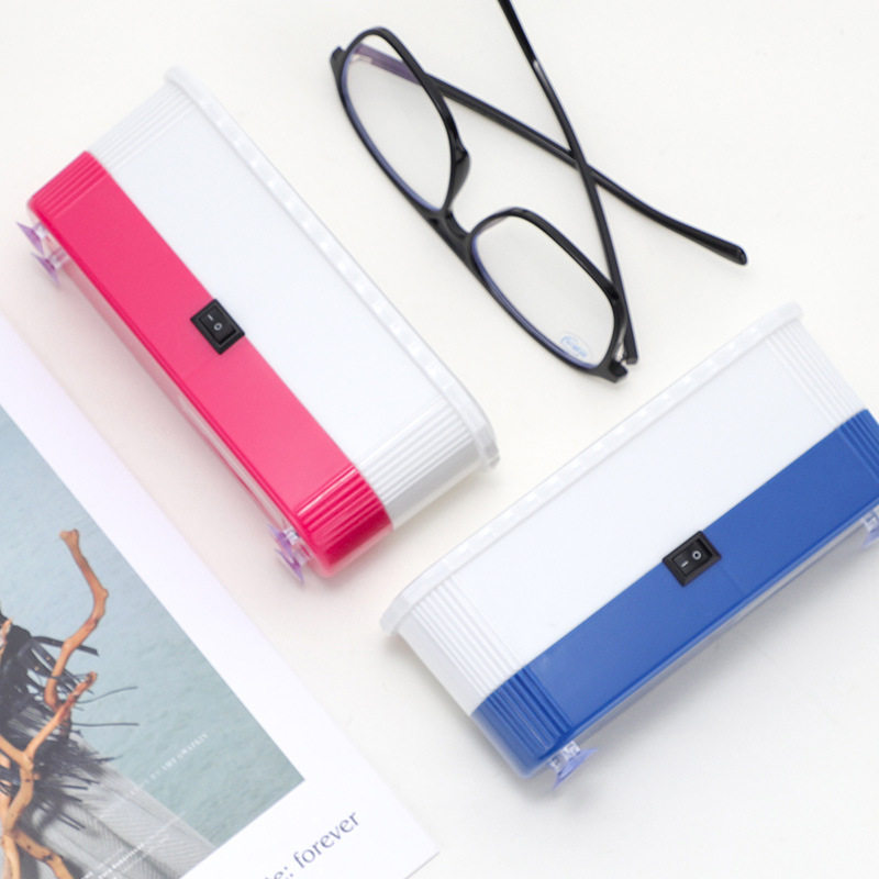 Portable Automatic Multifunctional Glasses Cleaner Contact Lenses Myopia Glasses Framed Glasses Sunglasses Cleaning Machine