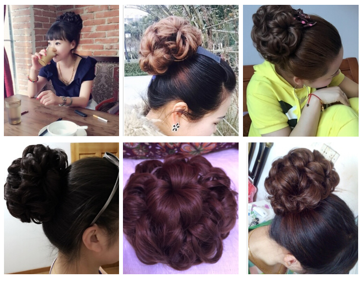 Extension cheveux - Chignon - Ref 235013 Image 7