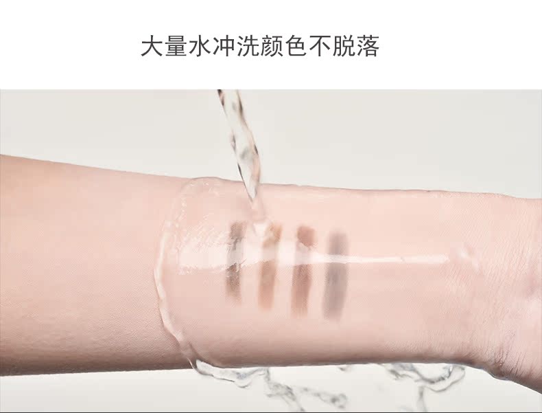 Bút chì kẻ lông mày đôi Magic Star River không sợ nước, không sợ đổ mồ hôi, không sợ trang điểm, cọ lông mày stereo di động - Bút chì lông mày / Bột / Stick bột vẽ chân mày