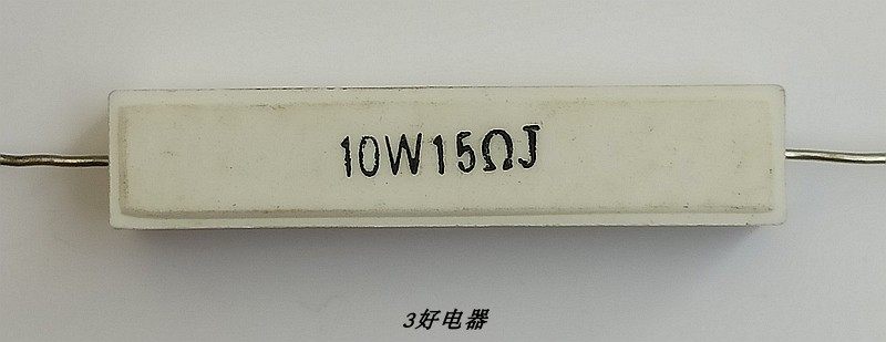 Horizontal cement resistance 3W5W10W0 1R0 2R0 25R3R6R15R20R copper feet 3 Euro 22R15K680R