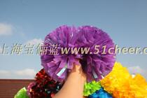 Colorful matte purple-competition flower ball cheerleading flower ball handflower class dance flower ball cheerleading flower