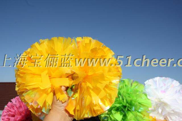 Yellow colorful matt goose yellow-professional competition flower ball inter-class exercise verification test flower ball hand flower