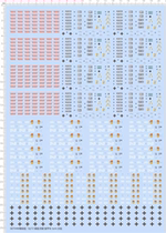 Military model 1:72 Tank Soviet Union Germany (tank armored vehicle) special water sticker (68704M)