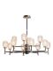 Light Luxury Chandelier for Living Room, All-Copper, New Chinese Style, Modern Minimalist Dining Room, Post-Modern Nordic Lighting, Direct Sales from Zhongshan Manufacturer