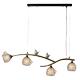 Nordic All-Copper Restaurant Chandelier Living Room Bar Post-Modern Light Luxury Lighting Designer Lamps Zhongshan Factory Direct Sales