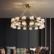 American-Style All-Copper Light Luxury Chandelier, High-End Minimalist Living and Dining Room Designer Creative Lighting, Direct Sales from Guangdong Zhongshan Manufacturer