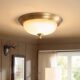 All-Copper Ceiling Light, American Retro Country Style, Light Luxury for Balcony, Study, Master Bedroom Lighting, Direct Sales from Guangdong Zhongshan Manufacturer