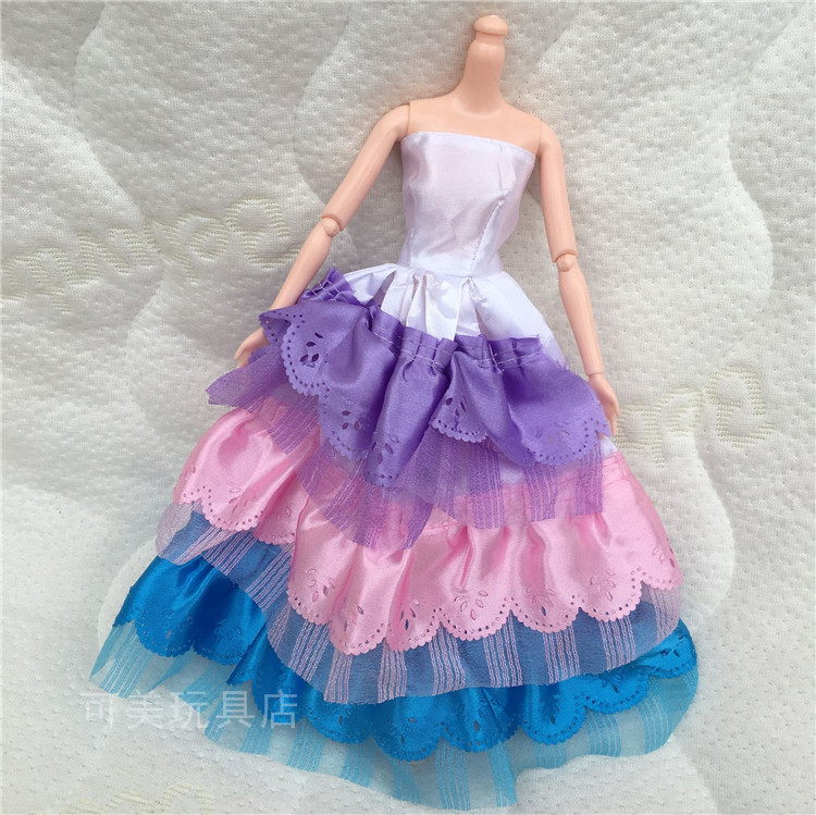 Dress Up Công chúa Trung Quốc Set Thời trang Váy cưới Quần áo Quần áo bao quanh Phụ kiện Trẻ em búp bê cổ trang