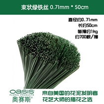 Orseth Green Wire 0 71mm * 50cm Floral Matching Gardening Rope Wedding Materials Decoration Flower Packaging