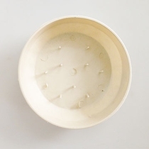 Large Bowl round flower mud tray round plastic base without flower mud without suction cup round needle plate