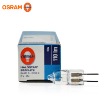 OSRAM SRAM 64410S 6V10W G4 2700K 110LM microscope bulb instrument lamp bead