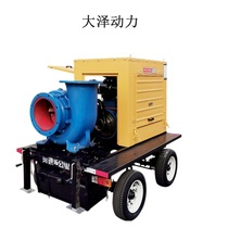 Daze Power 8-inch diesel self-priming water pump TO80EW large flow high lift water pump factory direct batch batch