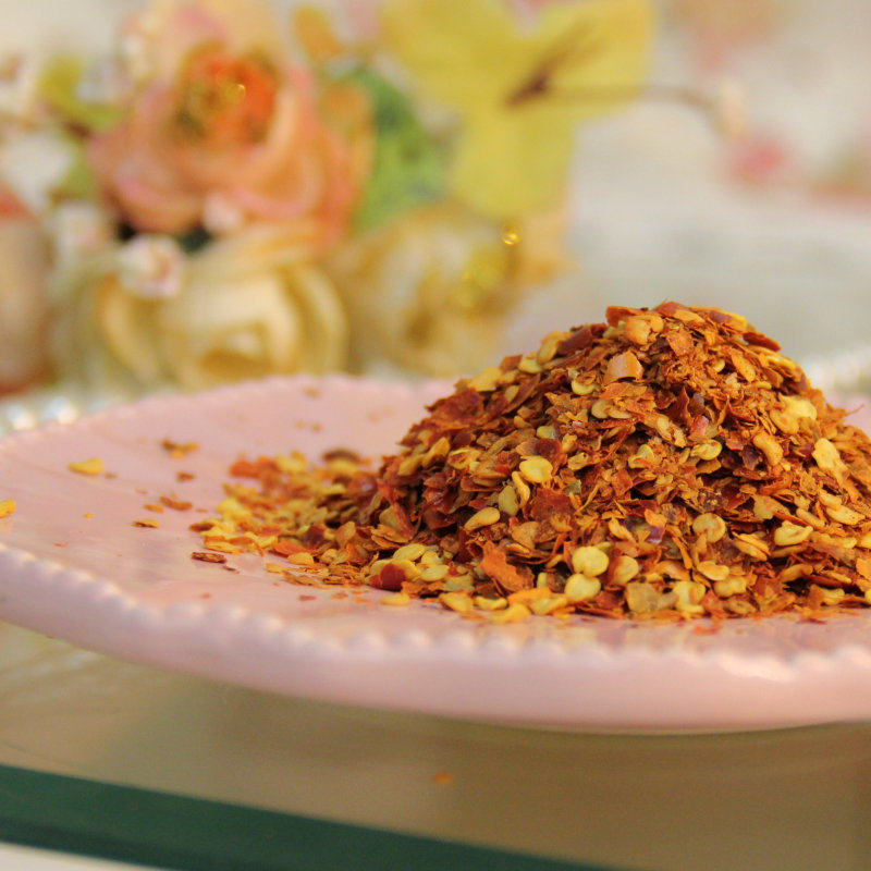 25g * 5 bags Northeastern lumpy chili noodles Coarse Oil Splash Chili Packing Sichuan Red Oil Dry Spicy Pickle