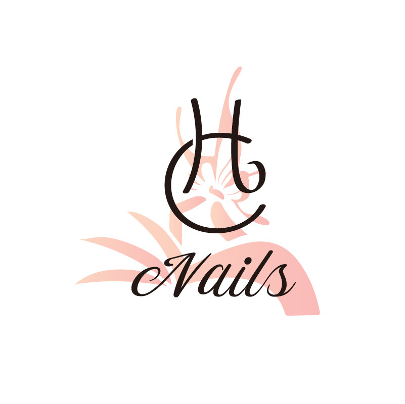 HC Nails手工美甲店的LOGO