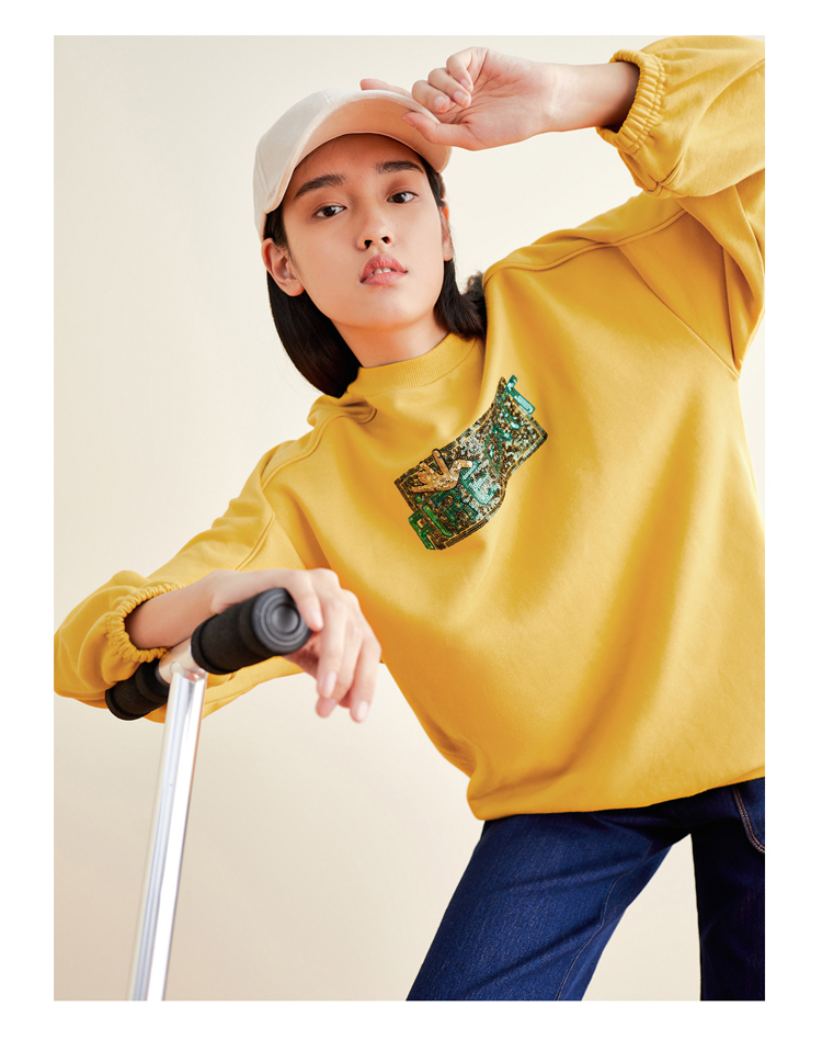 Sweatshirt femme PEACEBIRD    - Ref 3216420 Image 20