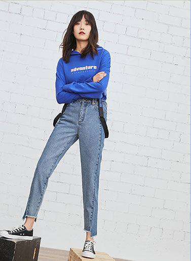 Sweatshirt femme PEACEBIRD    - Ref 3216357 Image 18