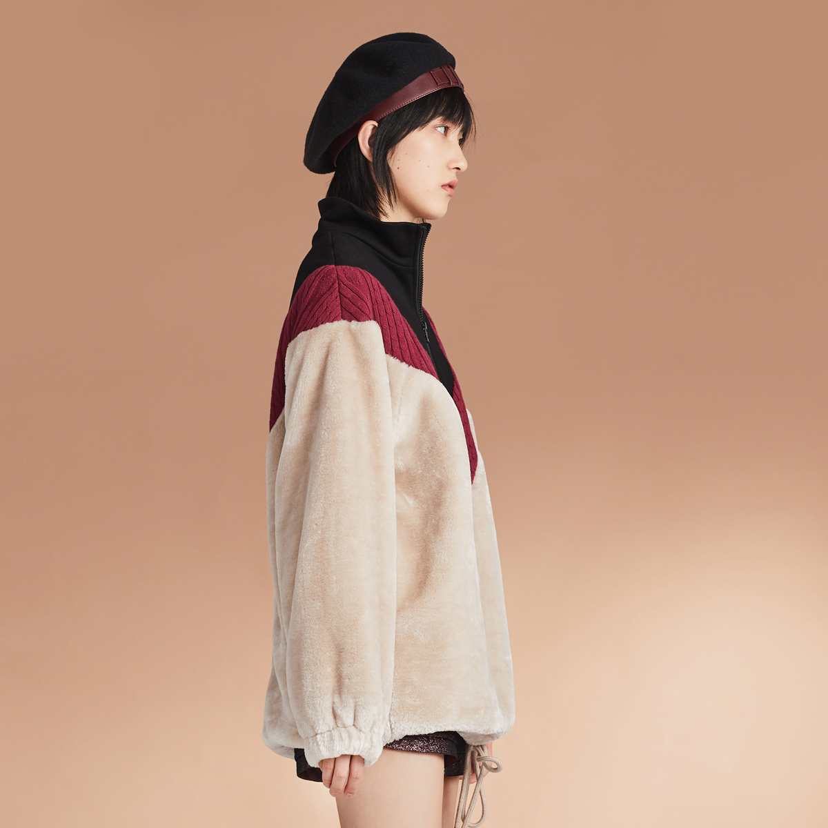 Sweatshirt femme PEACEBIRD    - Ref 3216075 Image 3