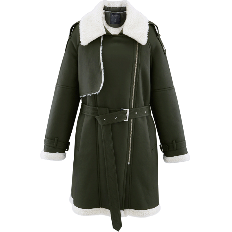 Manteau de fourrure femme PEACEBIRD    - Ref 3174647 Image 5