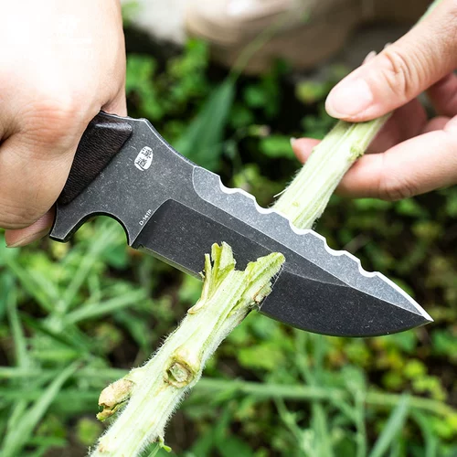 Наружный нож -транспортный перевозчик -Корпюрный нож тактический интегрированный нож Прямой Меч Длинный Специальный Военный Нож для выживания, интегрированный с ножом дикого лагеря