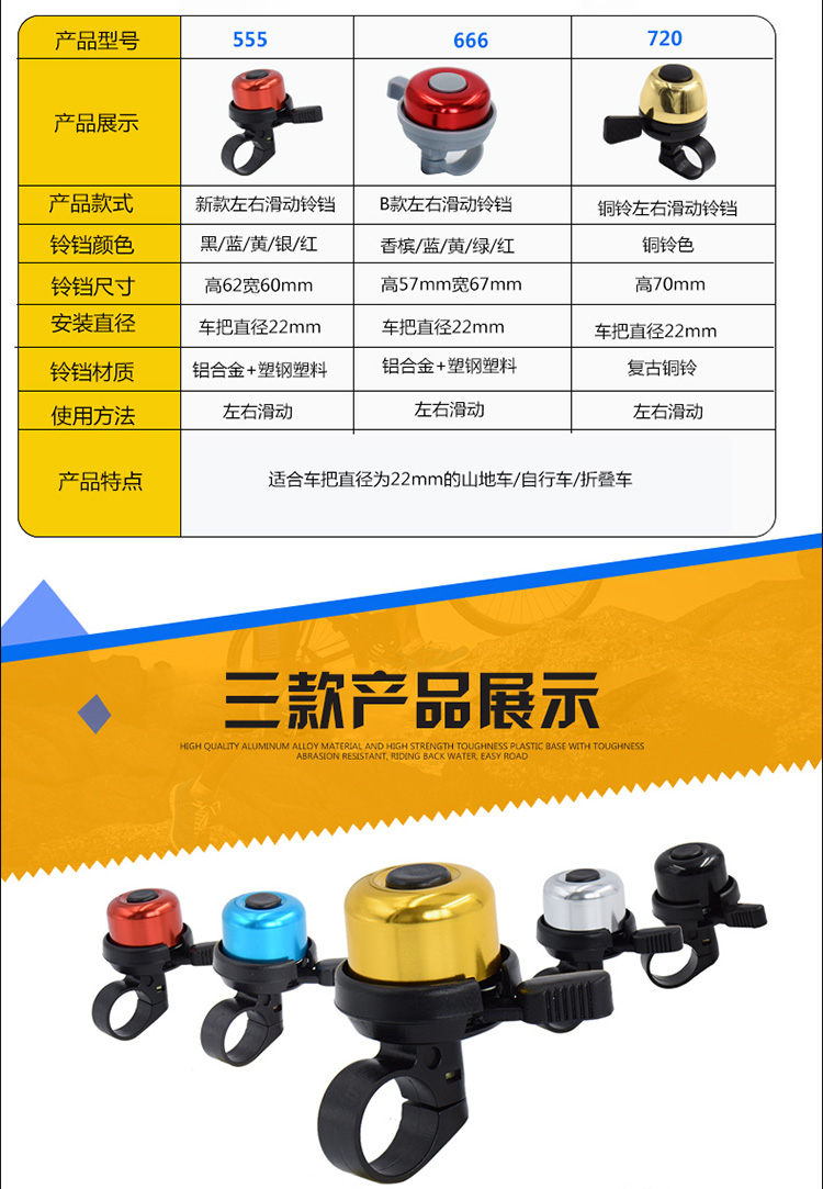 Sonnette de vélo sonnerie commune - Ref 1452214 Image 20