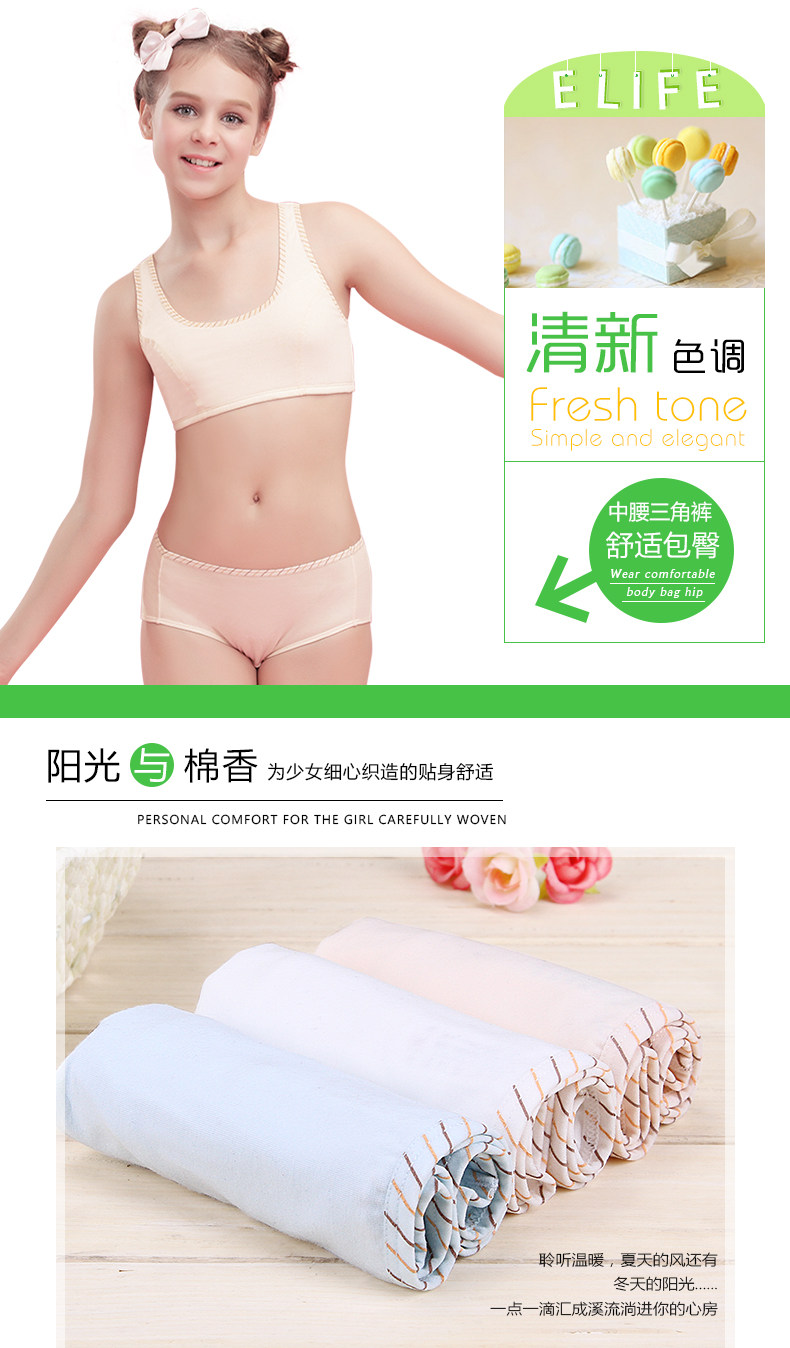 Slip jeune D631629 en coton - Ref 641352 Image 6