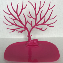 Black and White jewelry display stand antler jewelry creative storage tree ornaments bracelet key earrings finishing rack