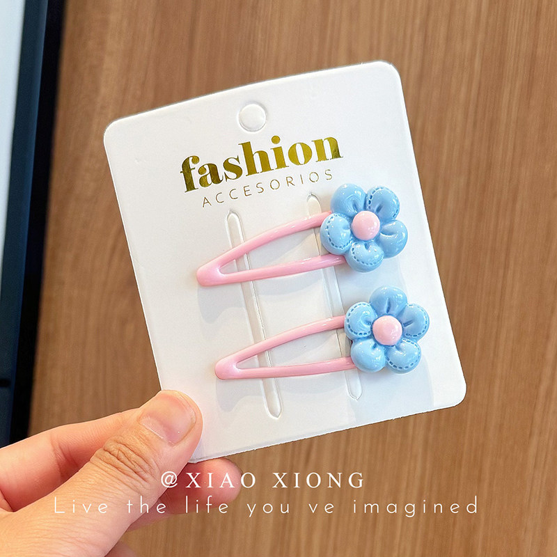 Kids Barrettes Cute Cartoon Hair Pin Baby Hair Accessories Rabbit Strawberry BB Clip Girl Side Clip Bang Clip New Arrival — 31