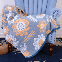 yiran pure cotton bubble four 5 layers gauze art Adult super soft baby absorbent bath towel 150x75