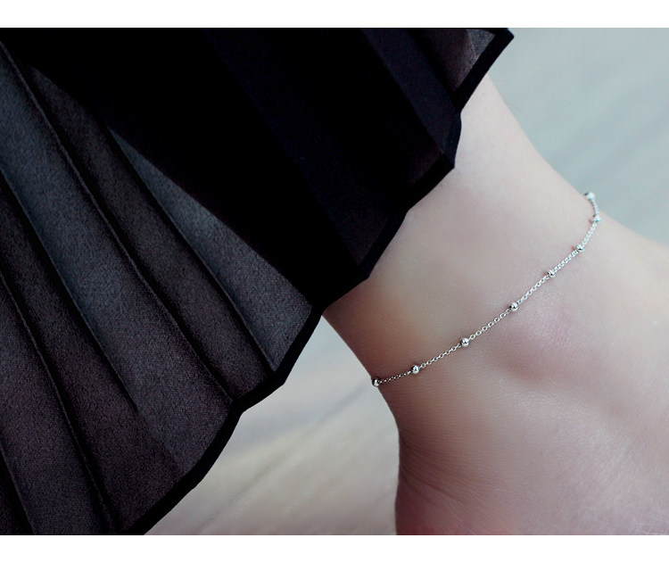 Bracelet de cheville Femme OTHER   en Argenterie - Ref 3102962 Image 13