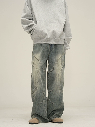 Дизайнерские элитные джинсы, штаны для влюбленных, в американском стиле