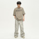 ຮ້ານ Weilang's American high-end niche pants men's fashion brand high street design casual trousers loose trendy