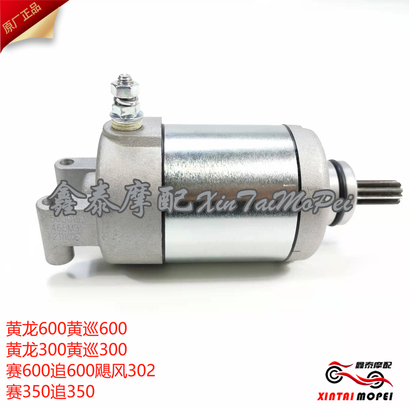 Starter Motor for Huanglong Bj600Gs/300 Hurricane 302R Zhuai 600/350 Sai 600/350