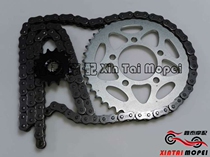  Jinpeng BJ500GS-A 502 chain sleeve chain Large sprocket size tooth pinion original accessories