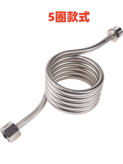 M20*1.5-G1/2 stainless steel pressure gauge buffer pipe M14*1.5 pressure gauge bending pipe condensing bend