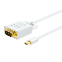 Mini dp to vga adapter cable is suitable for Apple computer converter Thunderbolt 2 interface connected to projector monitor Microsoft surface pro connected to TV notebook adapter ma