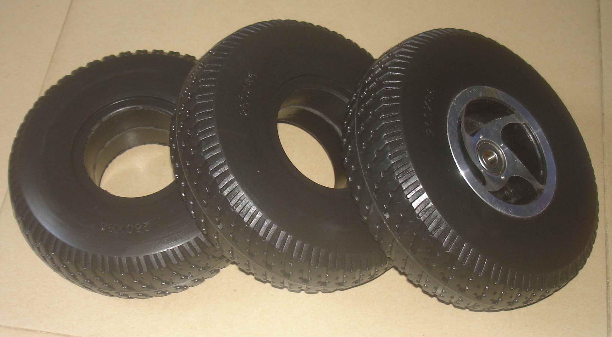 Electric scooter PU free of charge solid tires 10 inch 260X85