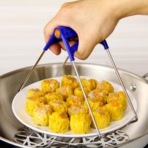 Ou Runzhe stainless steel anti-scalding dish holder non-slip dish lifter Bowl Pick Bowl clip kitchen gadget