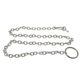 Stainless Steel Chastity Lock Chain Birdcage Accessories Bdsm Queen Master Dog Walking Leash Dog Rope Training Master-Slave Training