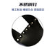 Master-Slave Training Leather Blindfold Black Sm Toy Gv Props Sexy Dance Party Studded Blindfold Stimulating Light-Blocking Mask